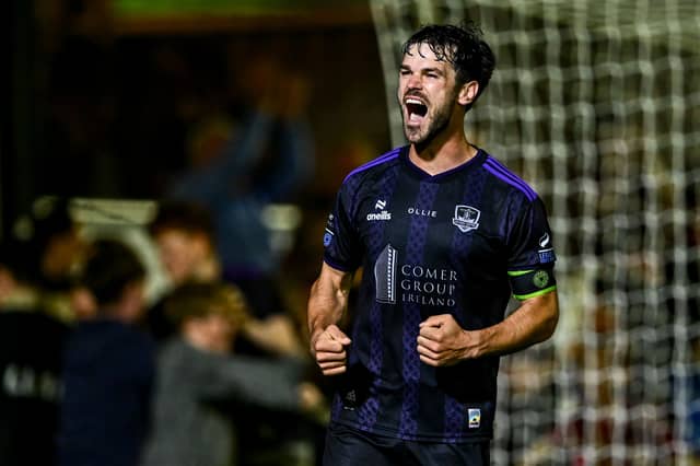 Jimmy Keohane scored twice from the sport for Galway United.