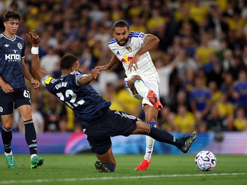 Neither he nor Sven Botman could stop Jayden Bogle from towering home Leeds’ second. Didn’t lead as a captain should.
