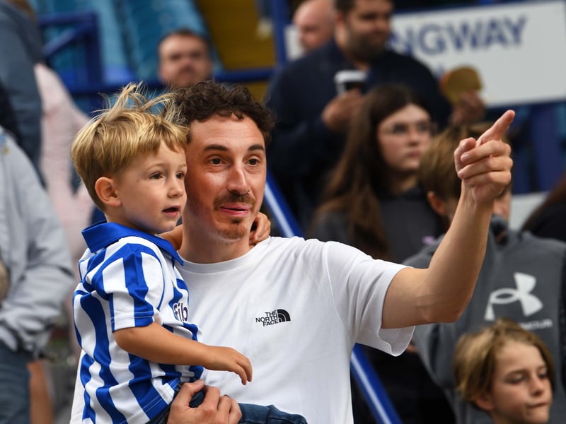 Owls fans in another 30,000 crowd at Hillsborough on Saturday.