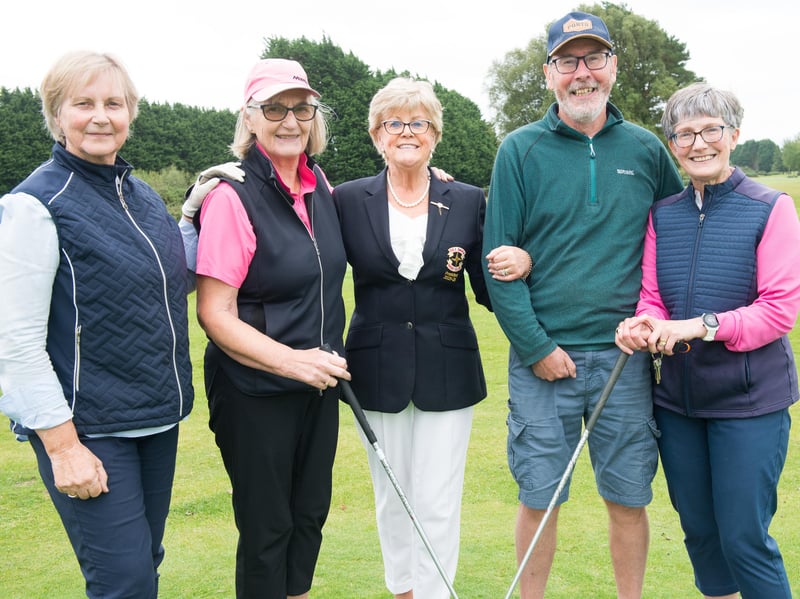 Doreen Kemmy, Mona O’Loughlin, Ann Doyle (President), John Fitzsimons and Pauline Scully