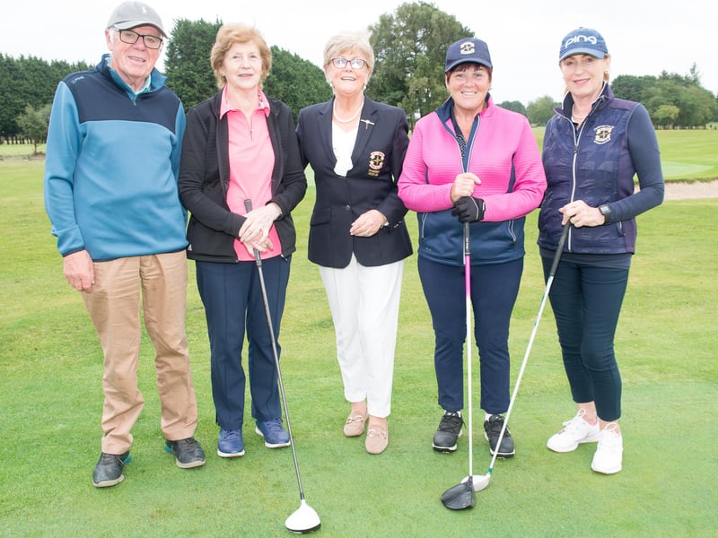 Larry Connell, Teresa Crudden, Ann Doyle (President), Liz Dempsey and Mairead Gray