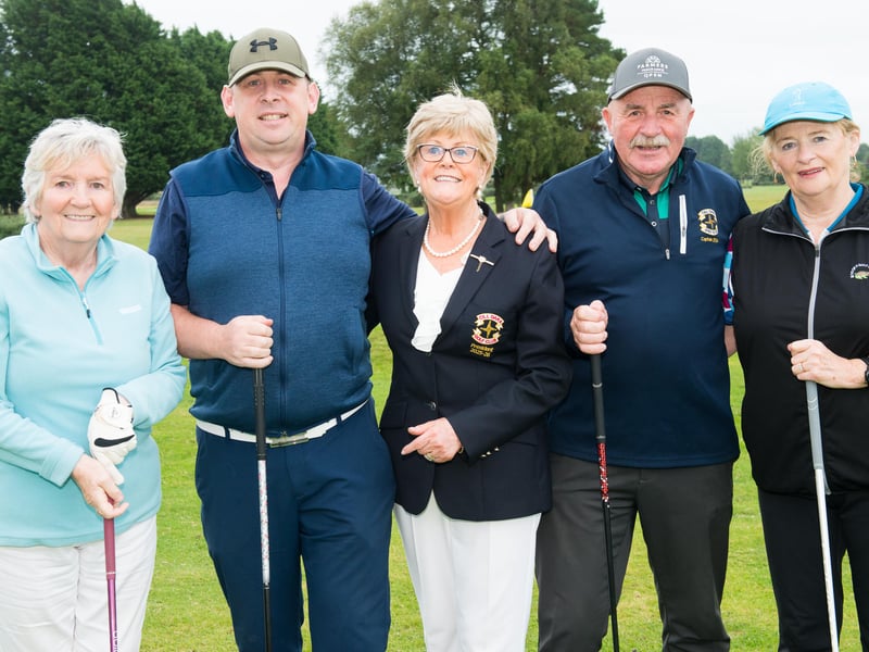 Gaye White, Keith McCormack, Ann Doyle (President), Gerry Ryan and Maria Scully