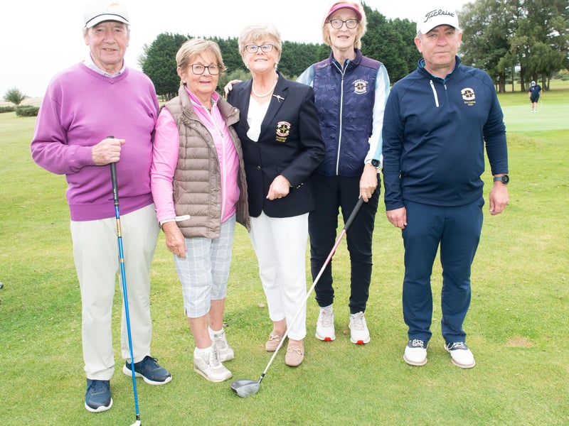 George Murphy, Kathleen Garrett, Ann Doyle (President), Stephanie O’Sullivan and Keith Montgomery