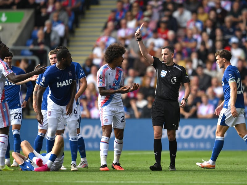 The defender, signed on loan from Chelsea in the summer, was shown a straight red card during Saturday's 3-2 defeat at home to Ipswich Town. He will therefore serve a three-game ban for violent conduct, missing Sunday's trip to Elland Road.
