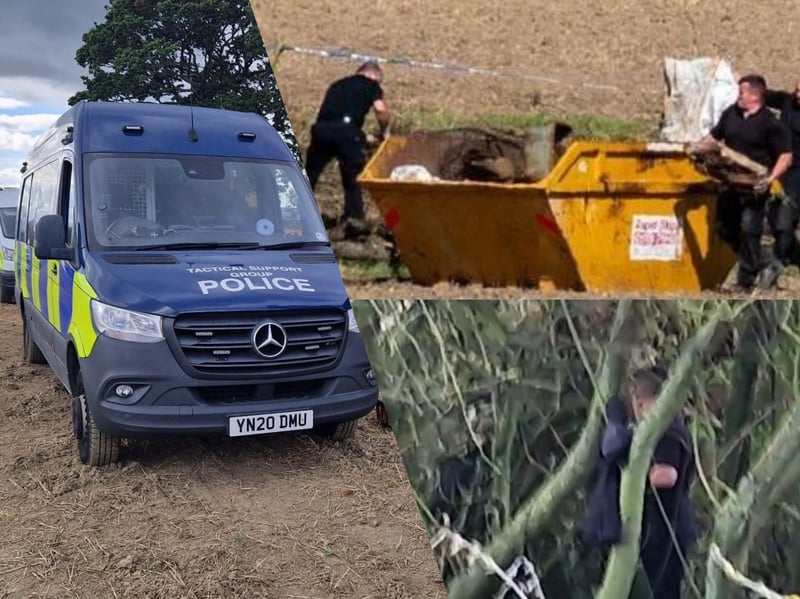 A police search to find the body of murdered Sheffield woman Teresa Shephard is underway, more than three decades after she was last seen