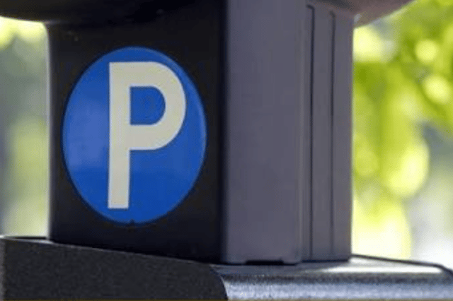 Parking ticket machine stock
