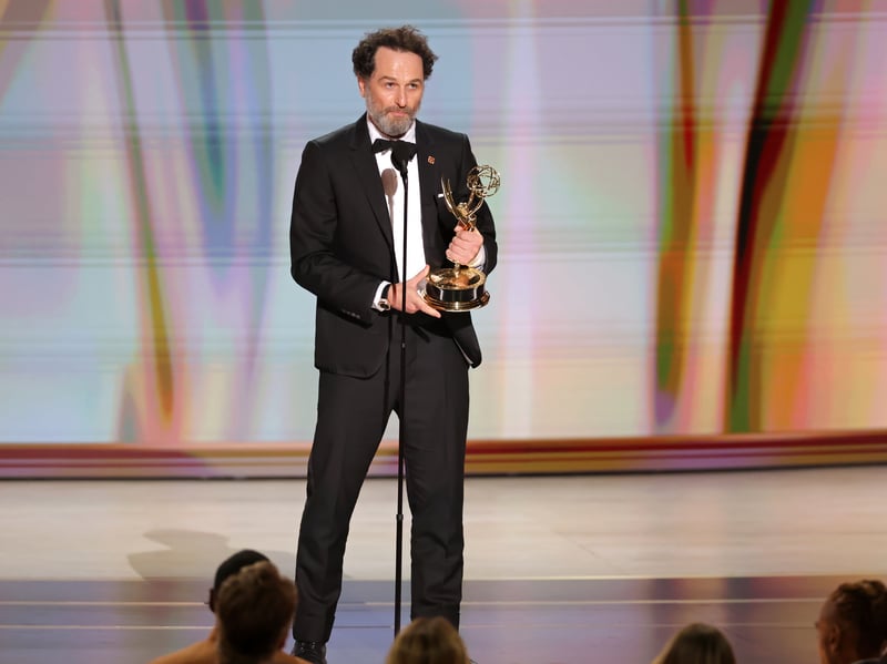 Welsh actor Matthew Rhys not only helped Widow’s Bay make history with the most awards for a comedy series in Emmys history, but also for winning two best lead actor prizes in the same evening. The Welsh star scooped Outstanding Lead Actor in a Comedy for his role as Mayor Tom Loftis in the Apple TV series. He was up against: Yahya Abdul-Mateen II, Wonder Man; Steve Carell, Rooster; Jason Segel, Shrinking; and Martin Short, Only Murders in the Building.
