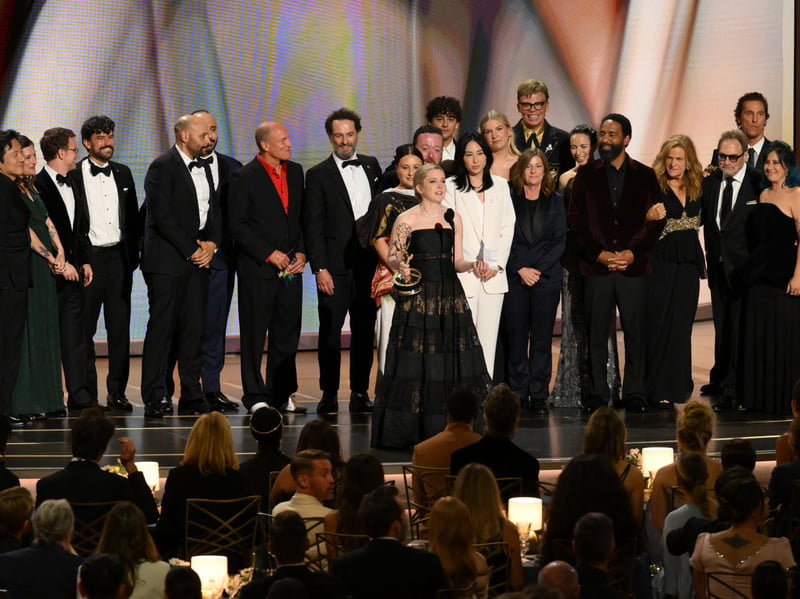 The show which took home the most prizes from the 2026 Emmys was Widow’s Bay, which also won Outstanding Comedy. The new Apple TV show won over: Abbott Elementary; The Bear; Hacks; Margo's Got Money Troubles; Nobody Wants This; Only Murders in the Building; and Shrinking. 
