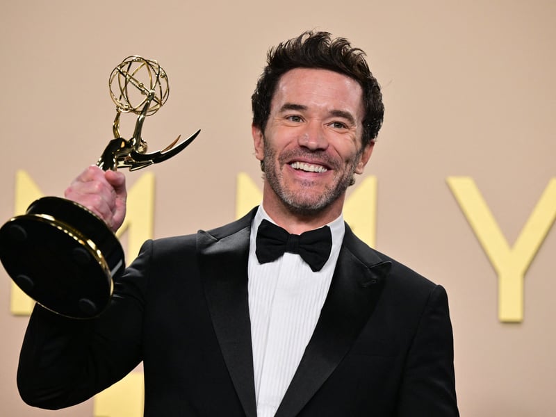 Playing Robbie Prendergrast in Task, Tom Pelphrey won Supporting Actor in a Drama at the 2026 Emmys. His competition included: Patrick Ball, The Pitt; Billy Crudup, The Morning; Show; Shawn Hatosy, The Pitt; Gerran Howell, The Pitt; Jack Lowden, Slow Horses; and Carlos-Manuel Vesga, Pluribus. 
