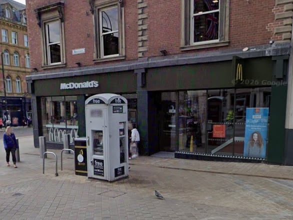 The McDonald's branch on Briggate in Leeds city centre has a rating of 3.7 from 3,793 Google reviews.
