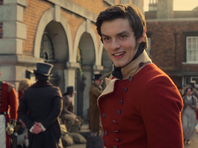 While much younger than Corrin and Lowden, English actor Louis Partridge will play Mr Wickham. He is known for roles in films such as the Enola Holmes series and Netflix show House of Guinness. 