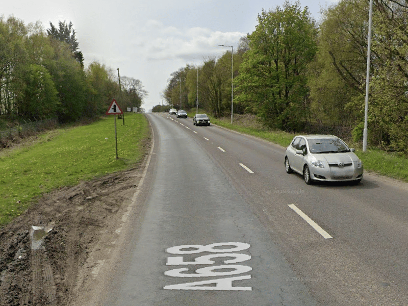 Samantha Deen said: "A65, Harrogate Road, Rawdon."