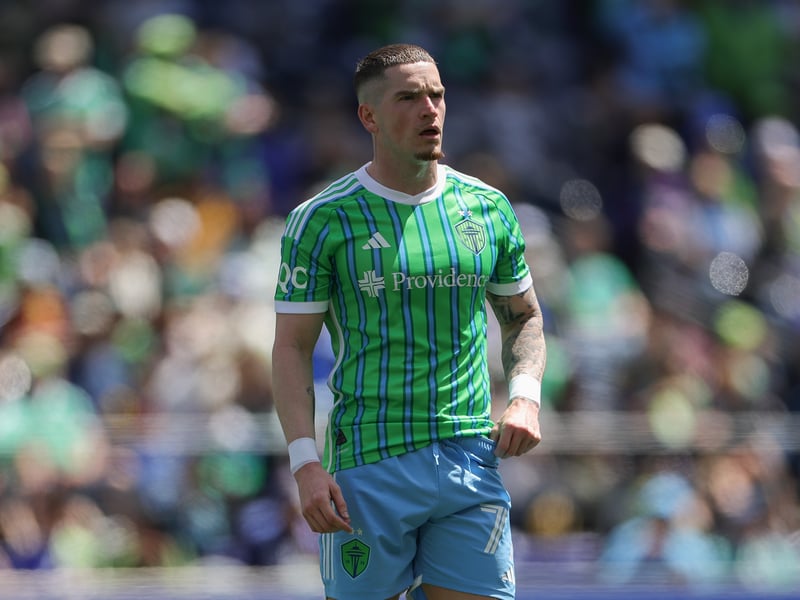Winger without a club after departing MLS outfit Seattle Sounders in January.