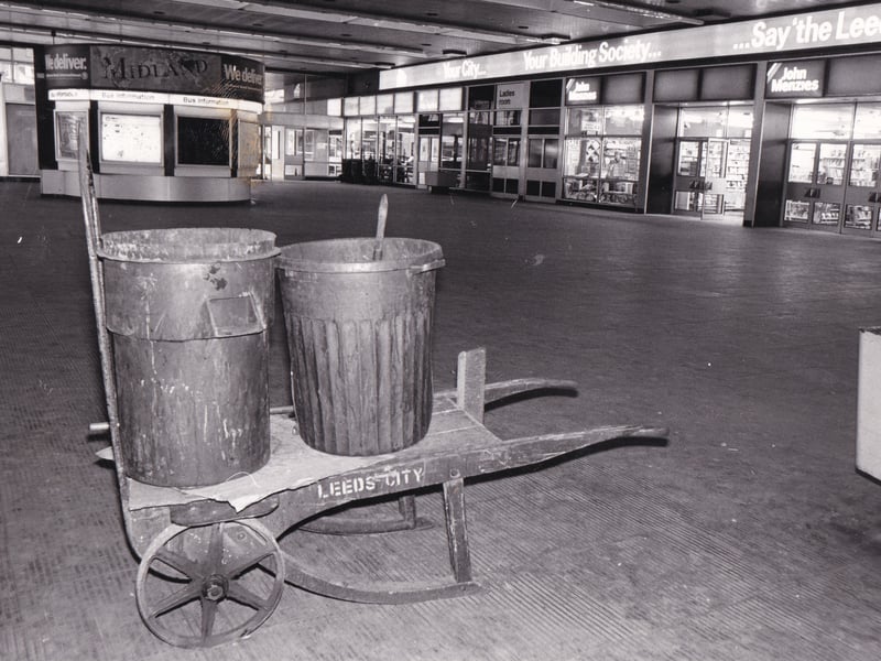 Bin and gone. No trains during a strike in January 1982 so time for the great tidy up.