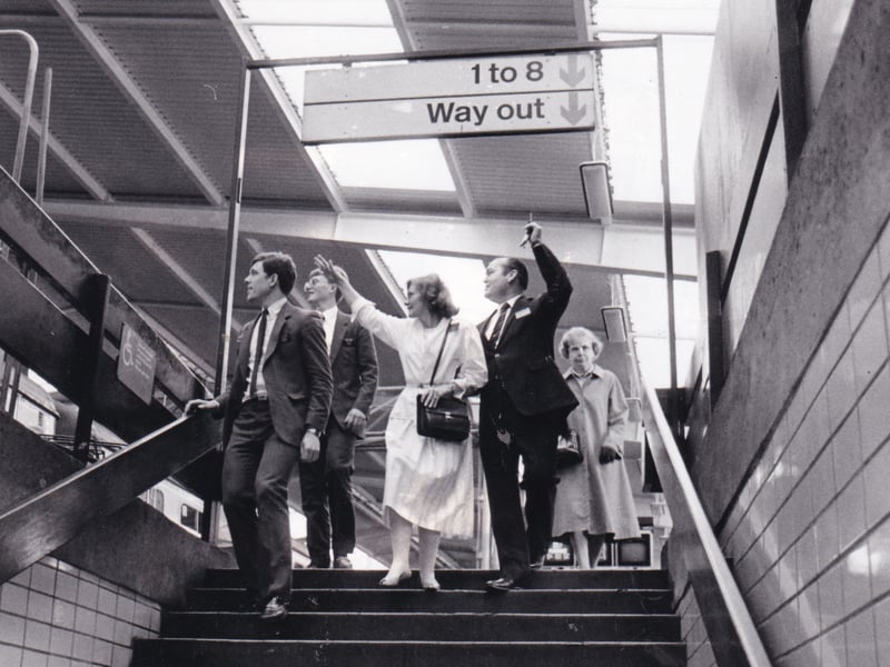 May 1985 and councillors were calling for major improvements to Leeds City Station to cut accidents risks and make rail travel easier for disabled people.
