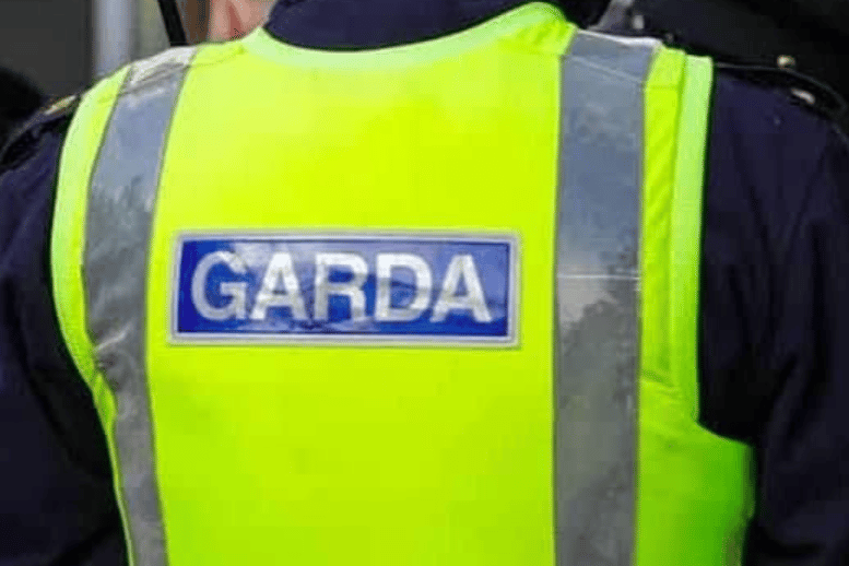 A garda jacket stock image