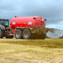 Stock image of slurry being spread