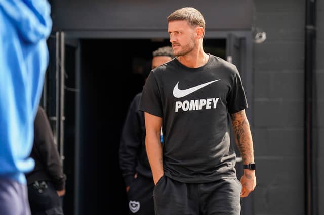 Pompey's John Swift. Pic:Jason Brown