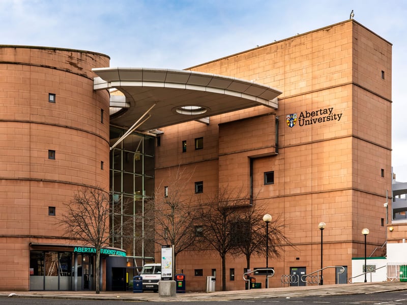 Abertay University in Dundee comes second, with 90.4 per cent of final year students satisfied with the teaching they have receieved.