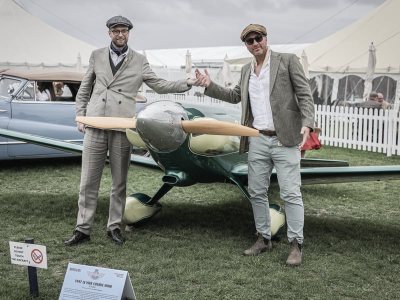 First day at Goodwood Revival 2026 at Goodwood on Friday 18th September 2026. Pictured: People dressed for the event