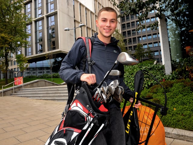 Alex Craven from Manchester is studying Chemical Engineering.