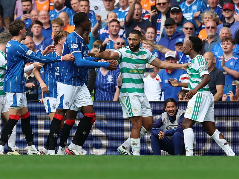 The big American has missed the club's last four games with injury, but will likely return to the squad for the game with Hibs this weekend.