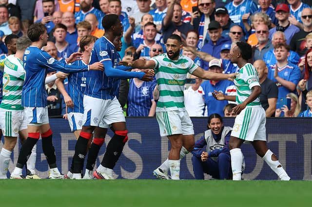 The big American has missed the club's last four games with injury, but will likely return to the squad for the game with Hibs this weekend.