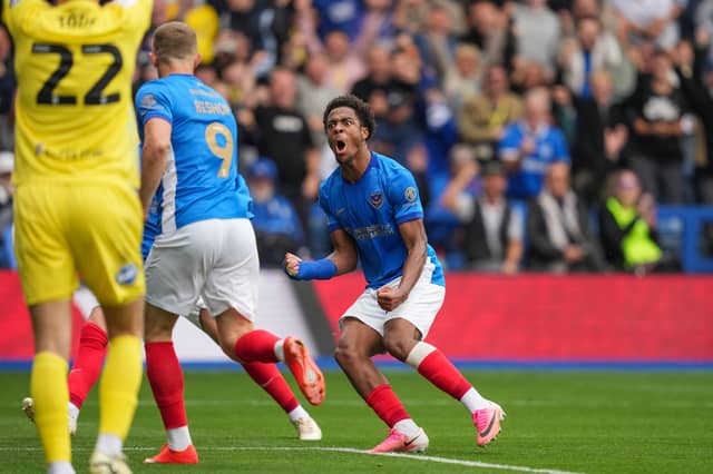 Pompey drew 2-2 against Blackburn at Fratton Park this afternoon. Picture: Jason Brown