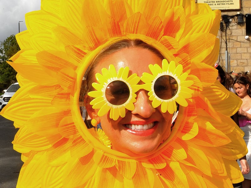 Lindsey Hoare from Middlesborough as Headingley's brightest sunflower.