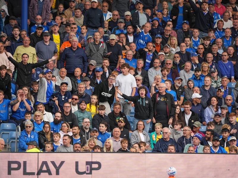 Brilliant pictures of Portsmouth faithful backing team against Blackburn Rovers.