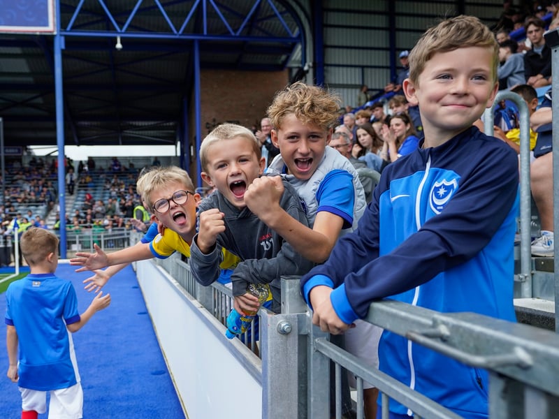 Brilliant pictures of Portsmouth faithful backing team against Blackburn Rovers.