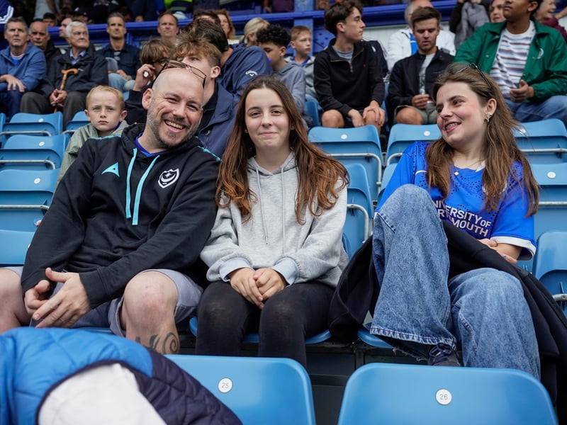 Brilliant pictures of Portsmouth faithful backing team against Blackburn Rovers.