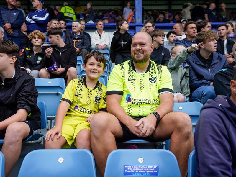 Brilliant pictures of Portsmouth faithful backing team against Blackburn Rovers.