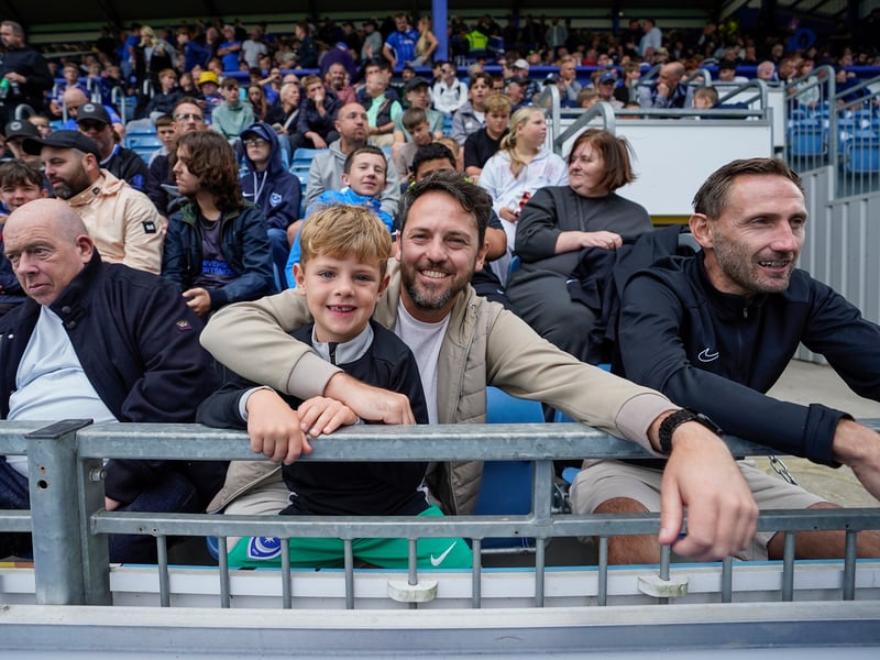 Brilliant pictures of Portsmouth faithful backing team against Blackburn Rovers.