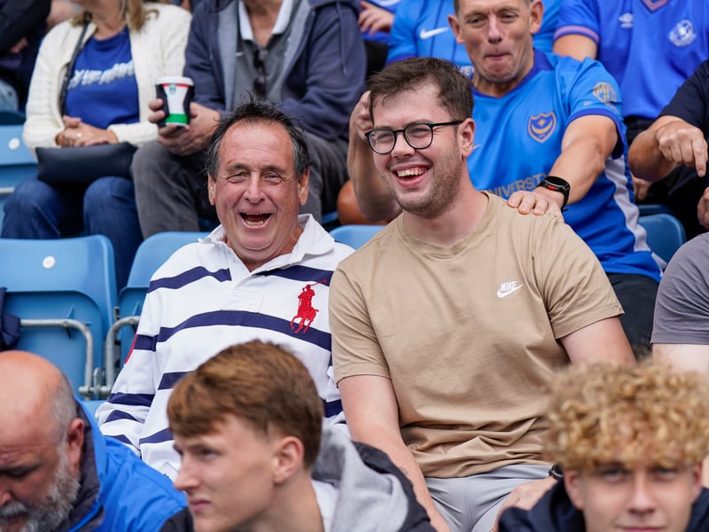 Brilliant pictures of Portsmouth faithful backing team against Blackburn Rovers.