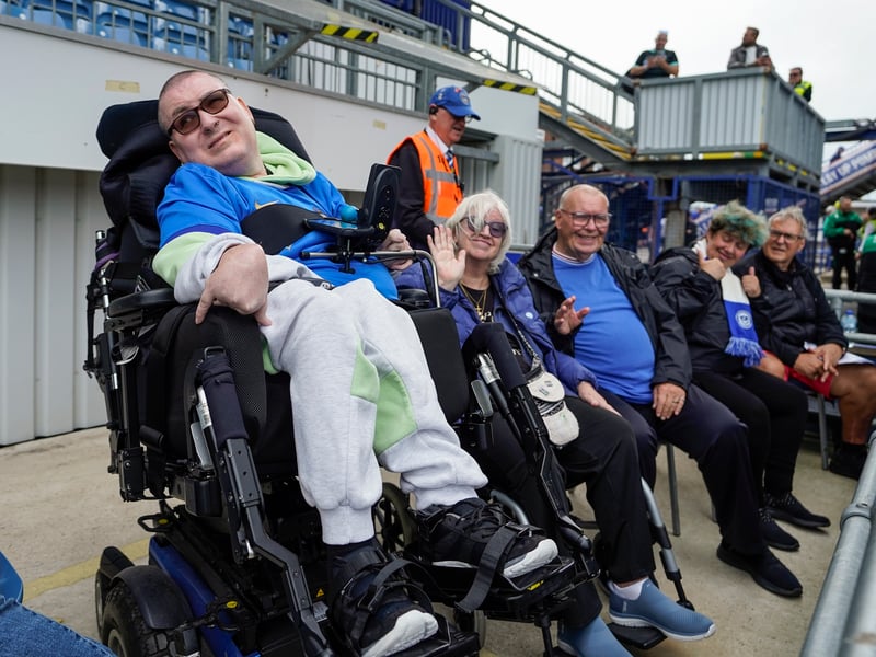 Brilliant pictures of Portsmouth faithful backing team against Blackburn Rovers.