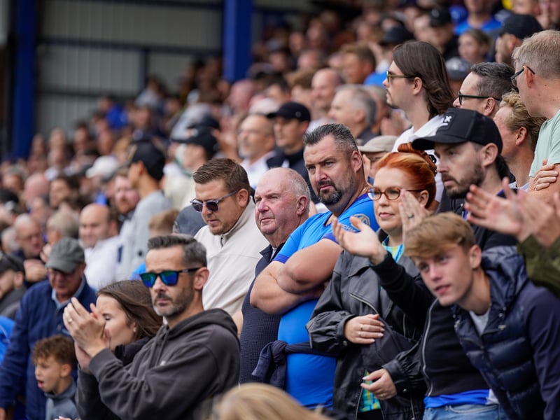 Brilliant pictures of Portsmouth faithful backing team against Blackburn Rovers.
