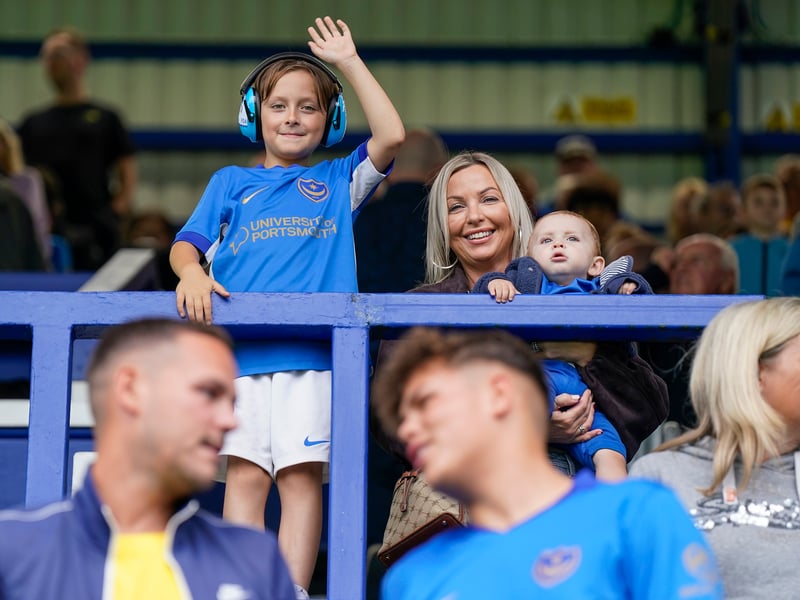 Brilliant pictures of Portsmouth faithful backing team against Blackburn Rovers.