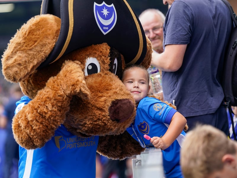 Brilliant pictures of Portsmouth faithful backing team against Blackburn Rovers.