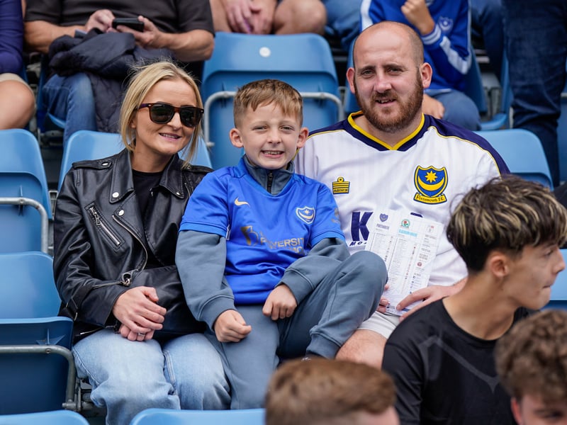 Brilliant pictures of Portsmouth faithful backing team against Blackburn Rovers.