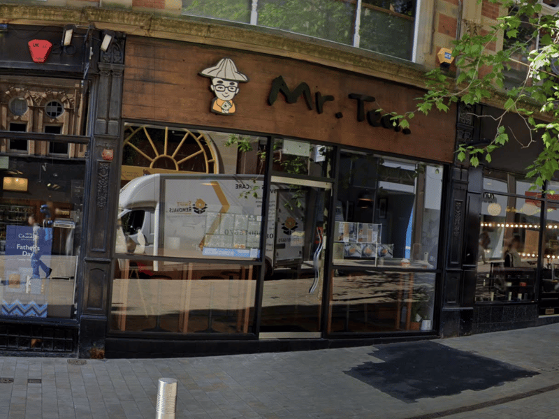 Mr Tea's Albion Place shop was given a five-star food hygiene rating following an inspection on August 26.