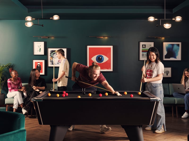 Games room.