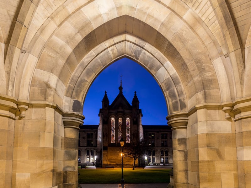Perhaps surprisingly, the University of Glasgow beats prestigious institutions like Oxford and Durham to fourth sports, with the average student having a total of 203 UCAS points.
