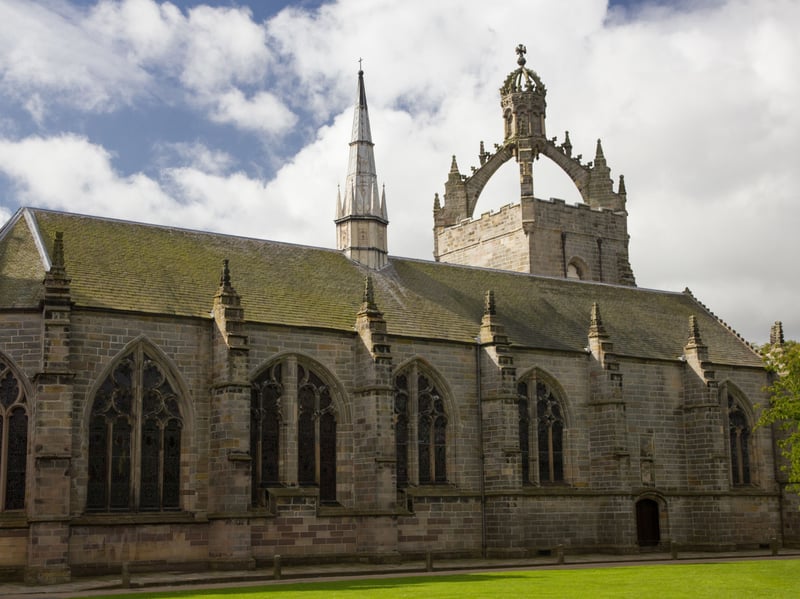 Aberdeen University completes a Scotland-dominated top 10, with the average student winning a place with 175 UCAS points.