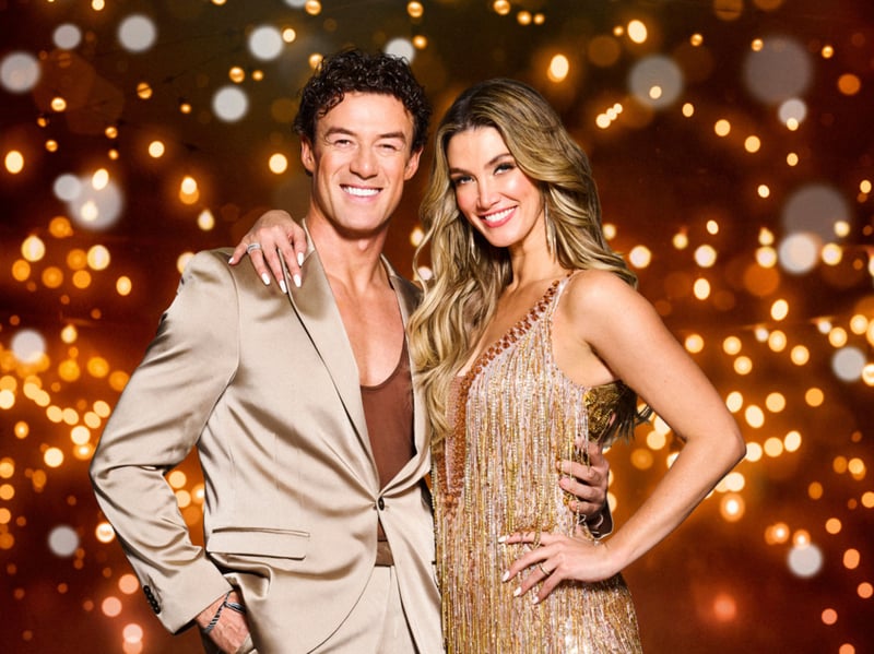 Aussie pop star Delta Goodrem danced her way to second on the leaderboard with Kai Widdrington. She's now a 6/1 shot.
