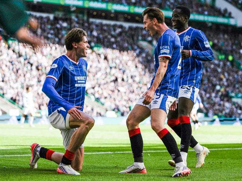 Despite inflicting a first league defeat of the season on Celtic at the weekend, Derek McInnes' Rangers still finish second, according to the odds. They're priced at 13/10 to win the league this season.