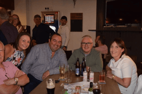Opening night at the 1691 pub