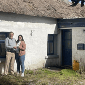 Priscilla Martyn and her dad Frank