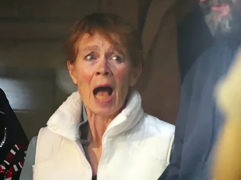 If Celia Imrie wasn't already a national treasure (she was) then her status as such was sealed with a single fart. The scariness of the 'creepy cabin' task was too much for the beloved actress who, when asked "what just happened" by Claudia admitted: “I just farted. I’m so sorry. It’s nerves, but I always own up.” The series had its iconic moment that everybody was talking about, ultimately leading to her being gently mocked for breaking wind by Hollywood superstar Seth Rogen at the National Television Awards, who quipped: “I assume this woman in the green dress is a very skilled and talented woman, all I know is that she farted on a reality show. I am interested in your other work now, honestly. What else have you done?"