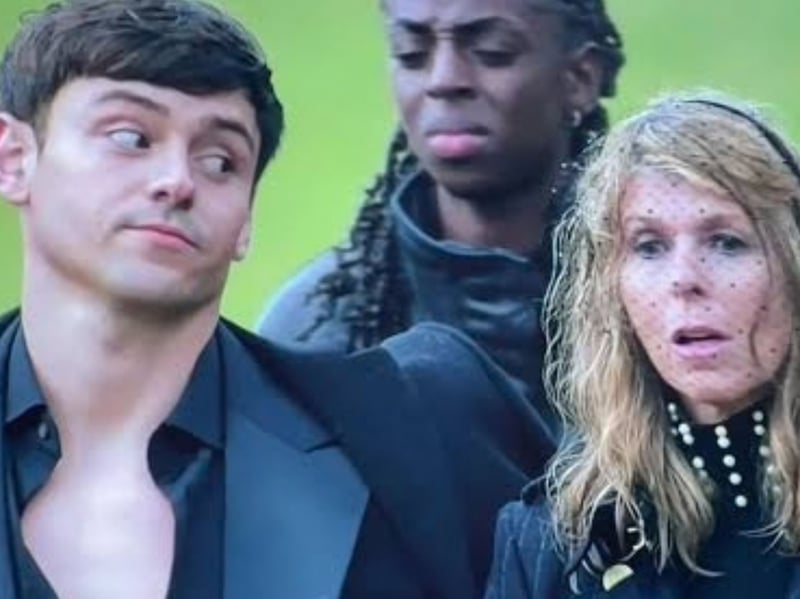 Has a simple glance ever gone viral as quickly as Olympic diver Tom Daley's eye-roll and side-eye towards television host Kate Garraway? Her crime was saying she was "flabbergasted" at Paloma Faith's murder - something Daley reckoned (wrongly) identified her as an overacting and insincere Traitor. Actual Traitor Alan Carr hilariously responded: "You can't just call someone a Traitor because they have a better vocabulary than you."